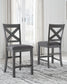 Myshanna Counter Height Dining Table and 6 Barstools Milwaukee Furniture of Chicago - Furniture Store in Chicago Serving Humbolt Park, Roscoe Village, Avondale, & Homan Square