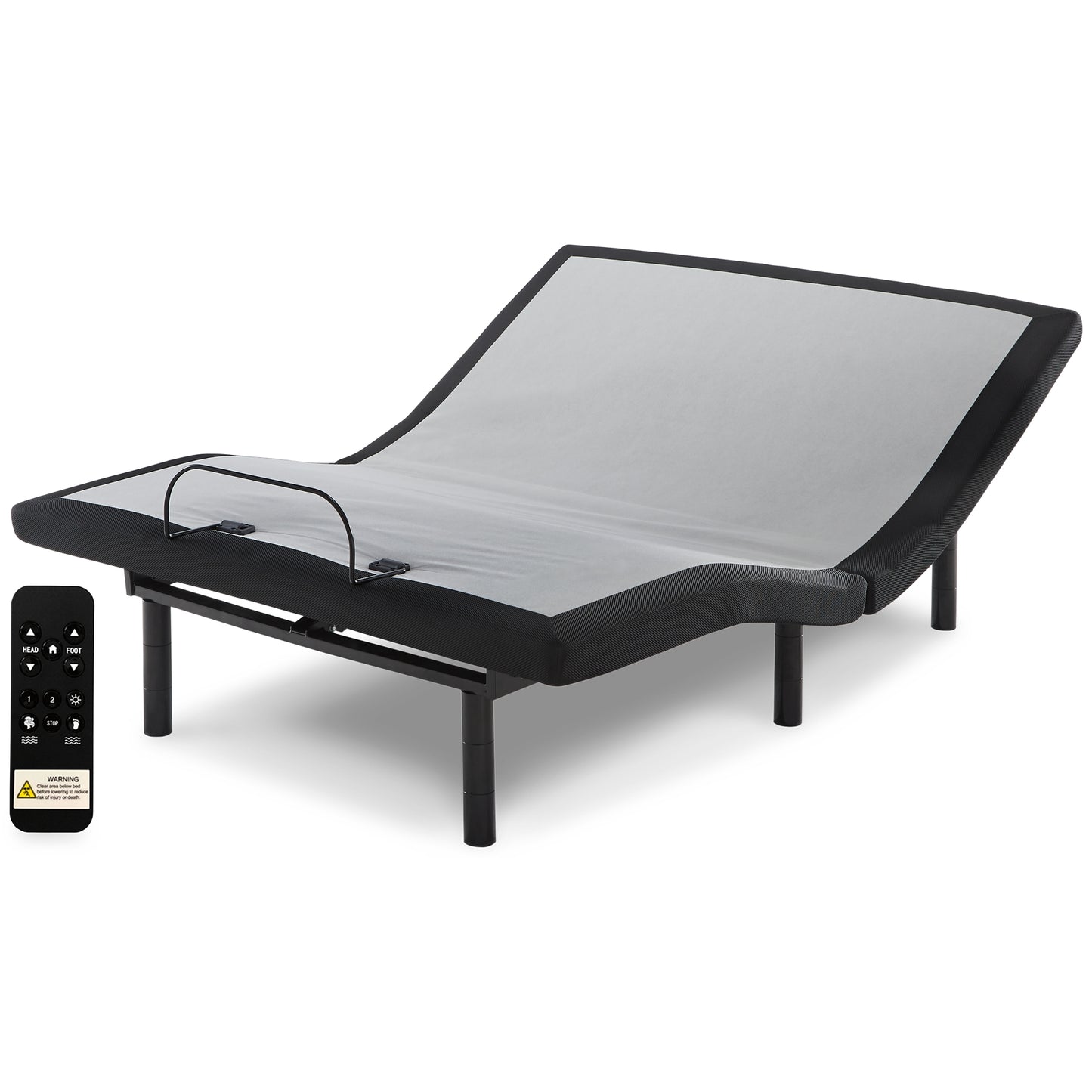 Chime 12 Inch Memory Foam Mattress with Adjustable Base Milwaukee Furniture of Chicago - Furniture Store in Chicago Serving Humbolt Park, Roscoe Village, Avondale, & Homan Square