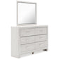 Altyra Queen Panel Bookcase Bed with Mirrored Dresser and 2 Nightstands Milwaukee Furniture of Chicago - Furniture Store in Chicago Serving Humbolt Park, Roscoe Village, Avondale, & Homan Square