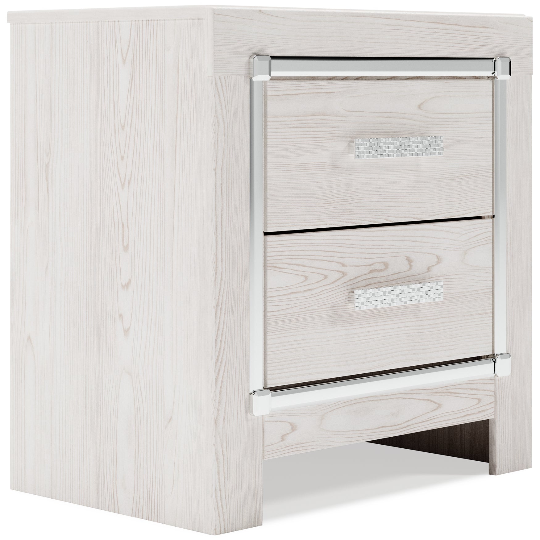 Altyra Queen Panel Bookcase Bed with Mirrored Dresser and 2 Nightstands Milwaukee Furniture of Chicago - Furniture Store in Chicago Serving Humbolt Park, Roscoe Village, Avondale, & Homan Square