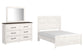 Gerridan Full Panel Bed with Mirrored Dresser Milwaukee Furniture of Chicago - Furniture Store in Chicago Serving Humbolt Park, Roscoe Village, Avondale, & Homan Square