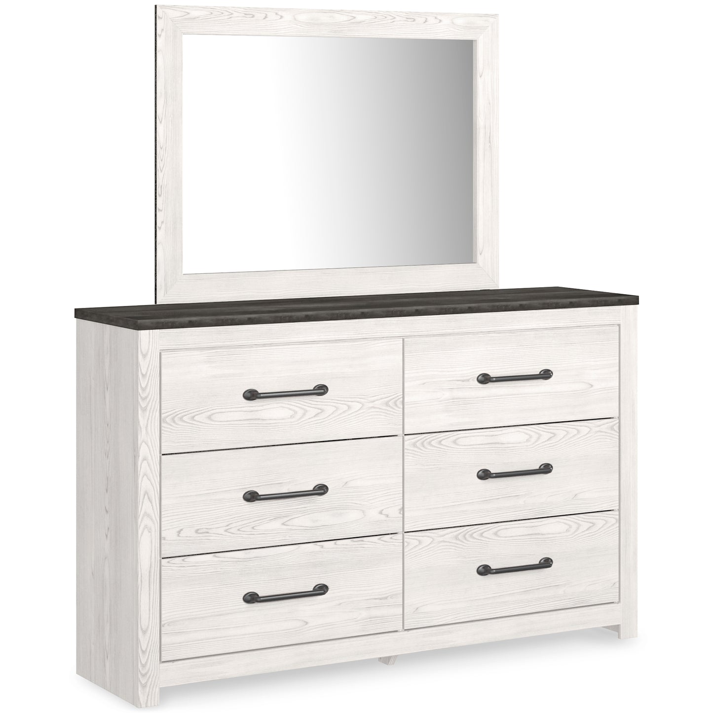 Gerridan Full Panel Bed with Mirrored Dresser and Chest Milwaukee Furniture of Chicago - Furniture Store in Chicago Serving Humbolt Park, Roscoe Village, Avondale, & Homan Square