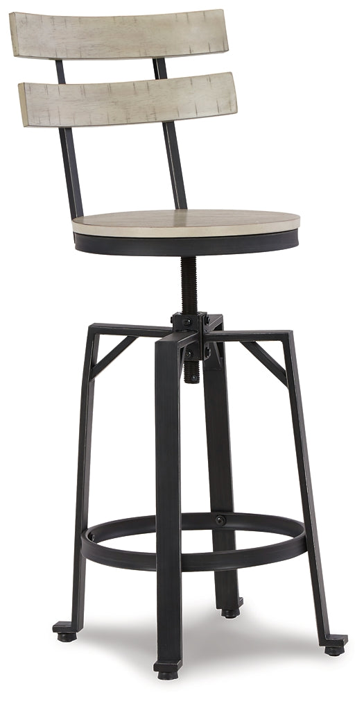 Karisslyn Counter Height Dining Table and 2 Barstools Milwaukee Furniture of Chicago - Furniture Store in Chicago Serving Humbolt Park, Roscoe Village, Avondale, & Homan Square