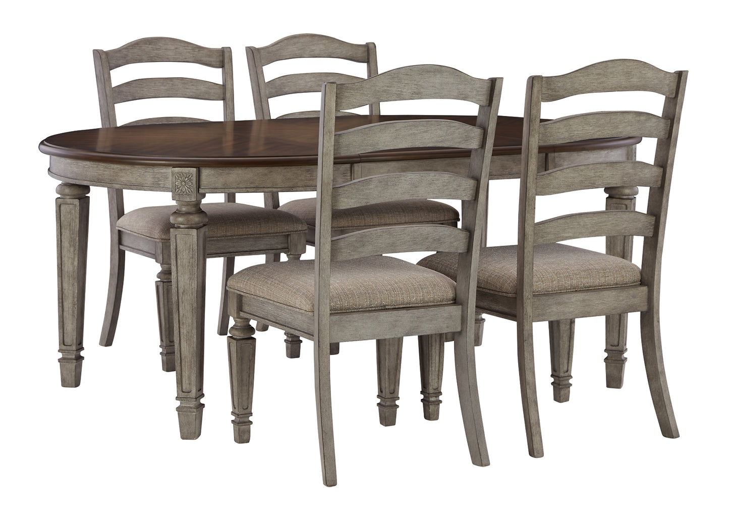 Lodenbay Dining Table and 4 Chairs Milwaukee Furniture of Chicago - Furniture Store in Chicago Serving Humbolt Park, Roscoe Village, Avondale, & Homan Square