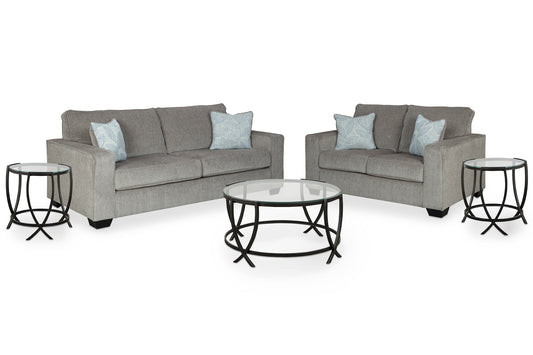 Altari Sofa and Loveseat with Coffee Table and 2 End Tables Milwaukee Furniture of Chicago - Furniture Store in Chicago Serving Humbolt Park, Roscoe Village, Avondale, & Homan Square