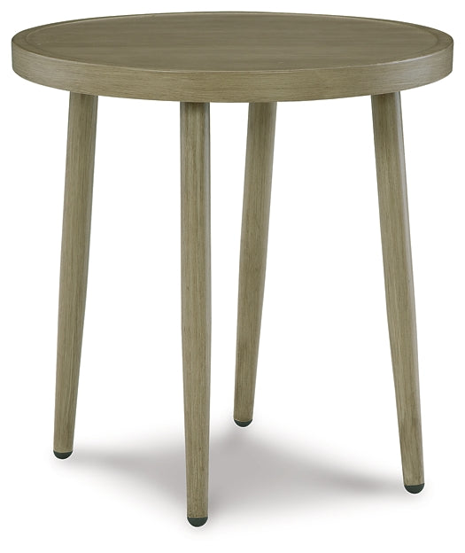 Swiss Valley Round End Table Milwaukee Furniture of Chicago - Furniture Store in Chicago Serving Humbolt Park, Roscoe Village, Avondale, & Homan Square