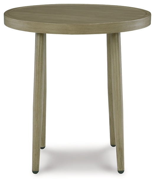 Swiss Valley Round End Table Milwaukee Furniture of Chicago - Furniture Store in Chicago Serving Humbolt Park, Roscoe Village, Avondale, & Homan Square