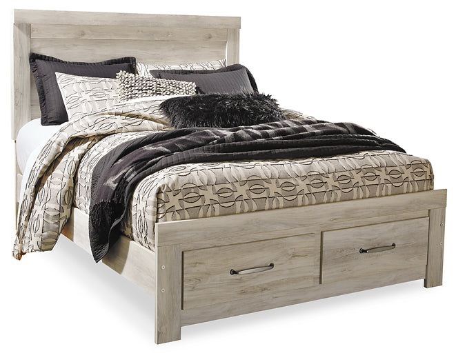 Bellaby Queen Platform Bed with 2 Storage Drawers with Mirrored Dresser and Nightstand Milwaukee Furniture of Chicago - Furniture Store in Chicago Serving Humbolt Park, Roscoe Village, Avondale, & Homan Square