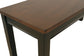 Owingsville Dining Table and 4 Chairs and Bench Milwaukee Furniture of Chicago - Furniture Store in Chicago Serving Humbolt Park, Roscoe Village, Avondale, & Homan Square