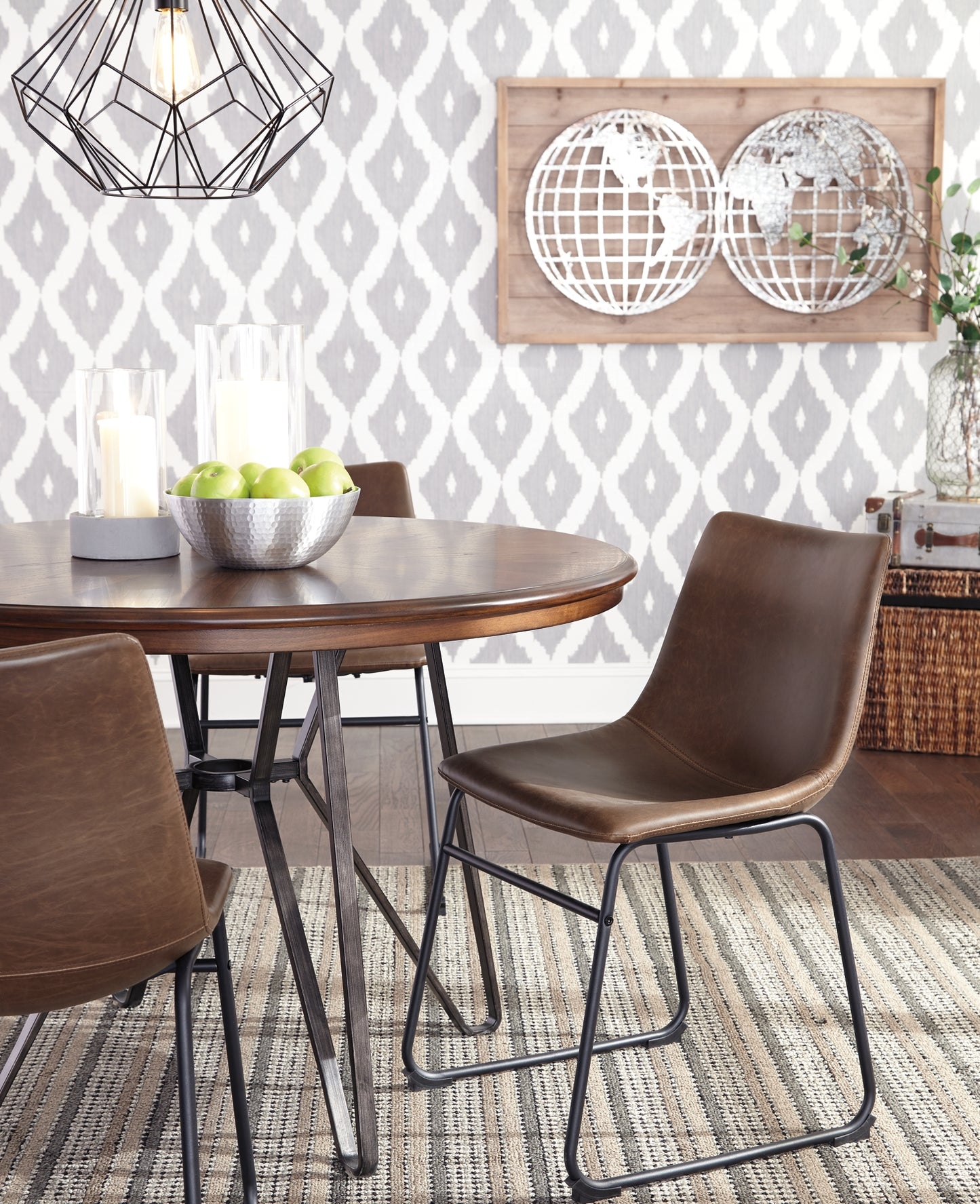 Centiar Dining Table and 4 Chairs Milwaukee Furniture of Chicago - Furniture Store in Chicago Serving Humbolt Park, Roscoe Village, Avondale, & Homan Square