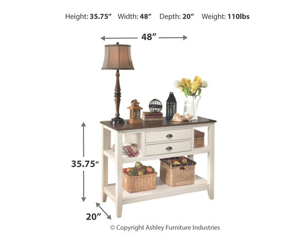 Whitesburg Dining Table and 4 Chairs and Bench with Storage Milwaukee Furniture of Chicago - Furniture Store in Chicago Serving Humbolt Park, Roscoe Village, Avondale, & Homan Square