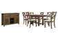 Moriville Dining Table and 6 Chairs with Storage Milwaukee Furniture of Chicago - Furniture Store in Chicago Serving Humbolt Park, Roscoe Village, Avondale, & Homan Square