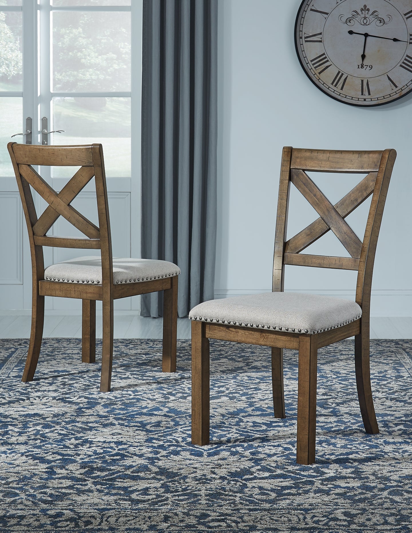 Moriville Dining Table and 6 Chairs Milwaukee Furniture of Chicago - Furniture Store in Chicago Serving Humbolt Park, Roscoe Village, Avondale, & Homan Square