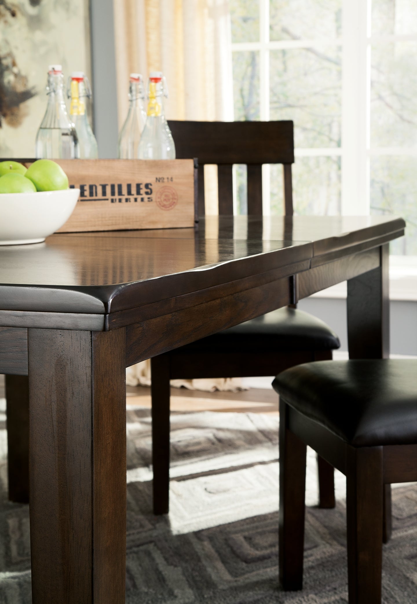 Haddigan Dining Table and 4 Chairs Milwaukee Furniture of Chicago - Furniture Store in Chicago Serving Humbolt Park, Roscoe Village, Avondale, & Homan Square