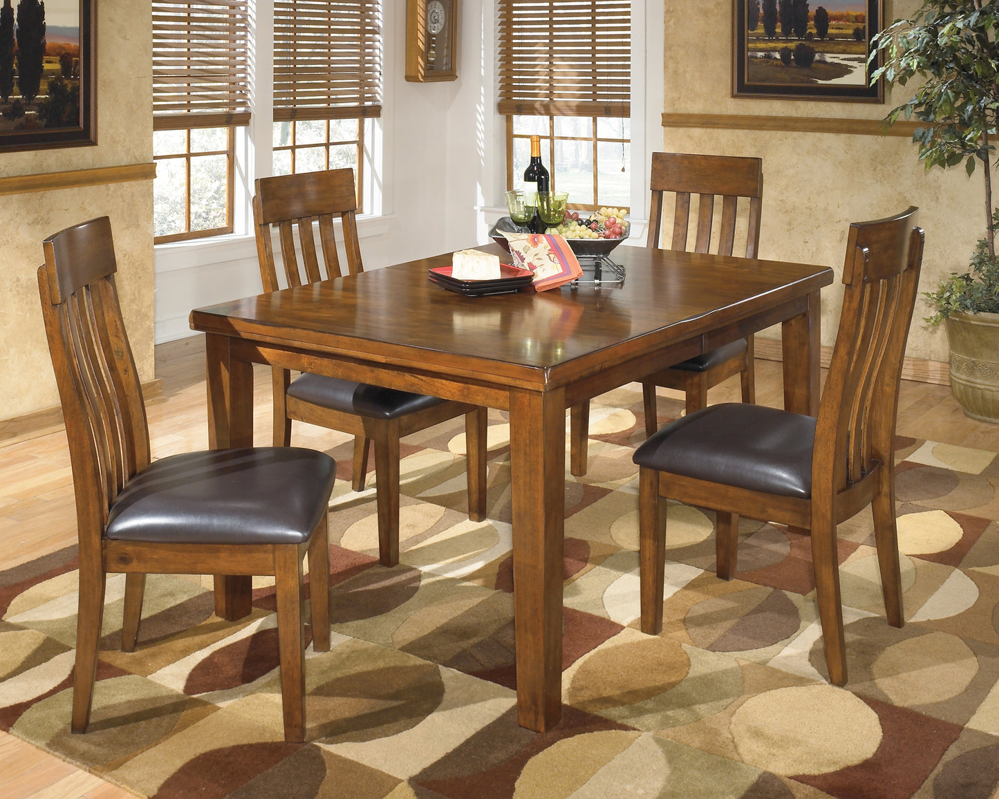 Ralene Dining Table and 4 Chairs Milwaukee Furniture of Chicago - Furniture Store in Chicago Serving Humbolt Park, Roscoe Village, Avondale, & Homan Square