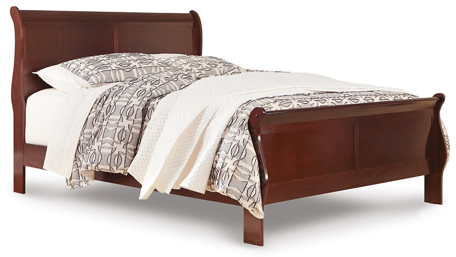 Alisdair Queen Sleigh Bed with 2 Nightstands Milwaukee Furniture of Chicago - Furniture Store in Chicago Serving Humbolt Park, Roscoe Village, Avondale, & Homan Square