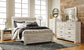 Bellaby Queen Panel Bed with Mirrored Dresser Milwaukee Furniture of Chicago - Furniture Store in Chicago Serving Humbolt Park, Roscoe Village, Avondale, & Homan Square