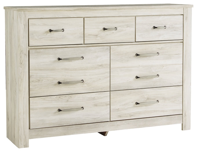 Bellaby Queen Crossbuck Panel Bed with Dresser Milwaukee Furniture of Chicago - Furniture Store in Chicago Serving Humbolt Park, Roscoe Village, Avondale, & Homan Square