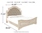 Realyn Queen Upholstered Panel Bed with Dresser Milwaukee Furniture of Chicago - Furniture Store in Chicago Serving Humbolt Park, Roscoe Village, Avondale, & Homan Square