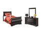 Huey Vineyard Twin Sleigh Headboard with Dresser Milwaukee Furniture of Chicago - Furniture Store in Chicago Serving Humbolt Park, Roscoe Village, Avondale, & Homan Square