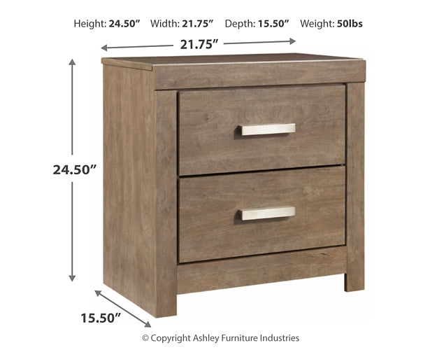 Culverbach Full Panel Bed with Mirrored Dresser, Chest and 2 Nightstands Milwaukee Furniture of Chicago - Furniture Store in Chicago Serving Humbolt Park, Roscoe Village, Avondale, & Homan Square