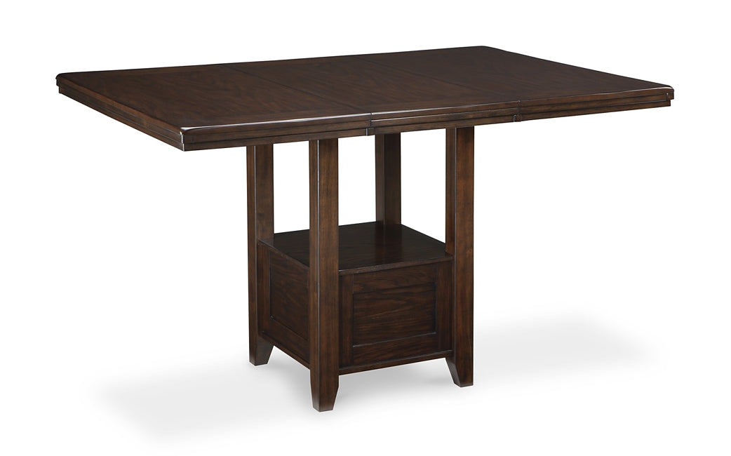 Haddigan Counter Height Dining Table and 4 Barstools Milwaukee Furniture of Chicago - Furniture Store in Chicago Serving Humbolt Park, Roscoe Village, Avondale, & Homan Square