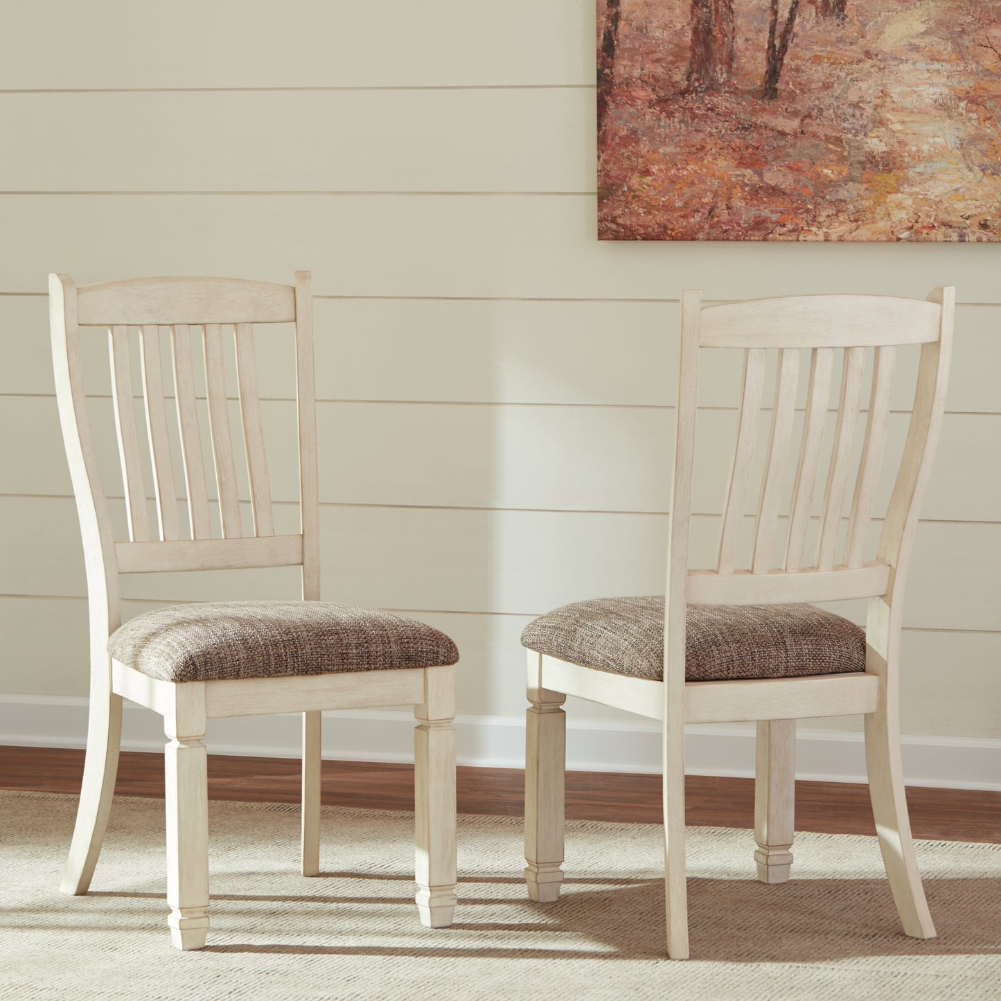 Bolanburg Dining Table and 2 Chairs and 2 Benches Milwaukee Furniture of Chicago - Furniture Store in Chicago Serving Humbolt Park, Roscoe Village, Avondale, & Homan Square