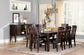 Haddigan Dining Table and 8 Chairs with Storage Milwaukee Furniture of Chicago - Furniture Store in Chicago Serving Humbolt Park, Roscoe Village, Avondale, & Homan Square