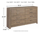 Culverbach Full Panel Bed with Dresser Milwaukee Furniture of Chicago - Furniture Store in Chicago Serving Humbolt Park, Roscoe Village, Avondale, & Homan Square