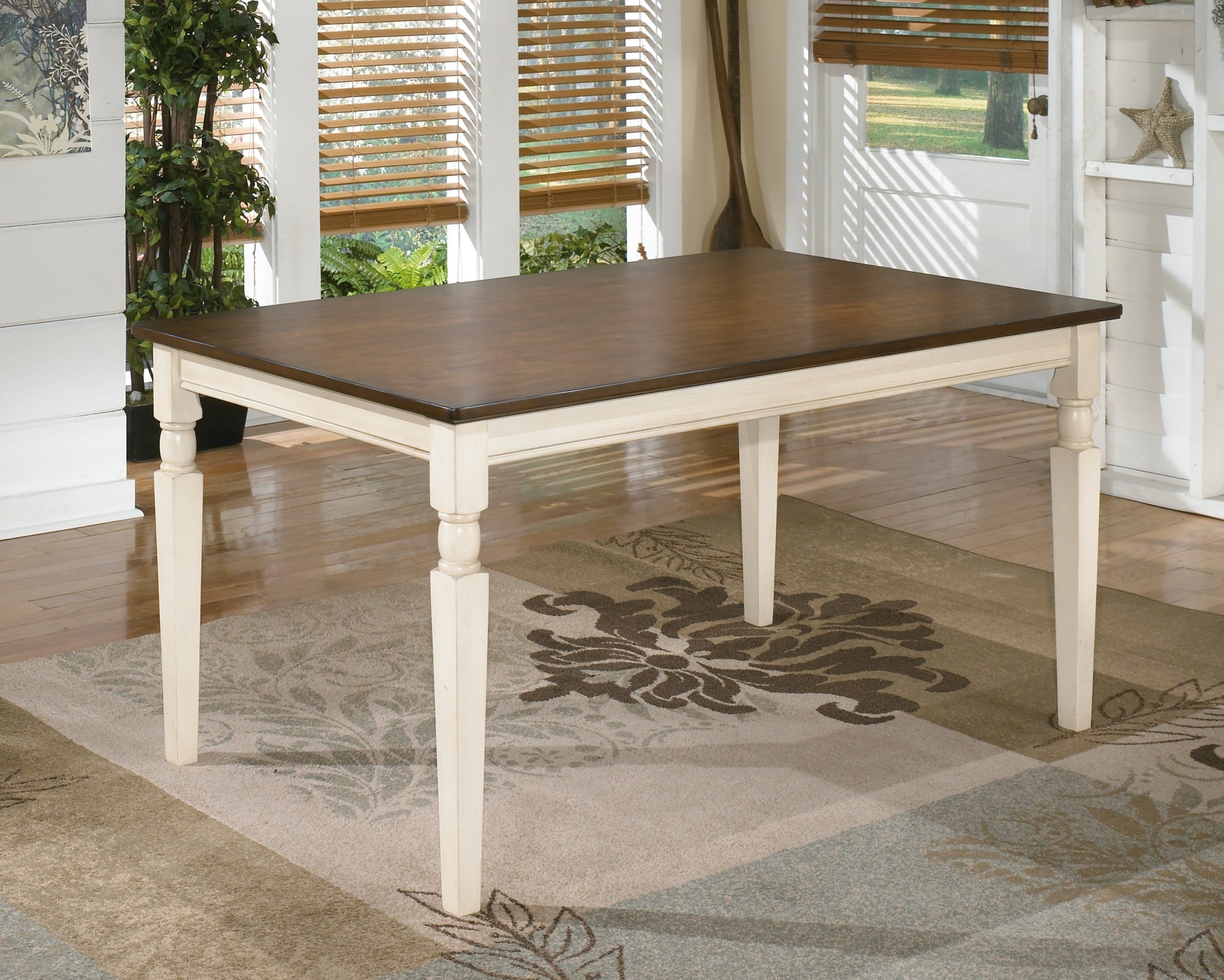 Whitesburg Dining Table and 4 Chairs with Storage Milwaukee Furniture of Chicago - Furniture Store in Chicago Serving Humbolt Park, Roscoe Village, Avondale, & Homan Square