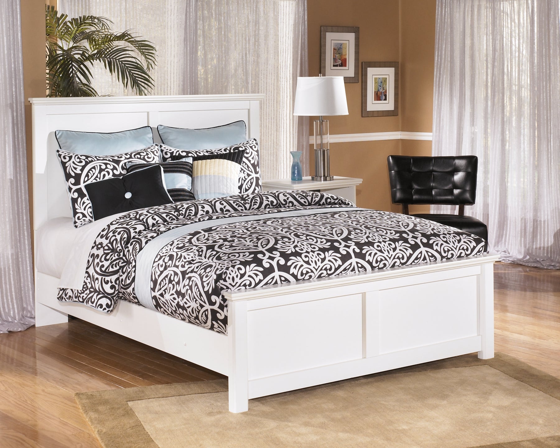 Bostwick Shoals Queen Panel Bed with Dresser Milwaukee Furniture of Chicago - Furniture Store in Chicago Serving Humbolt Park, Roscoe Village, Avondale, & Homan Square