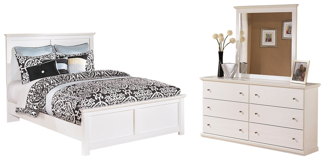 Bostwick Shoals Queen Panel Bed with Dresser Milwaukee Furniture of Chicago - Furniture Store in Chicago Serving Humbolt Park, Roscoe Village, Avondale, & Homan Square