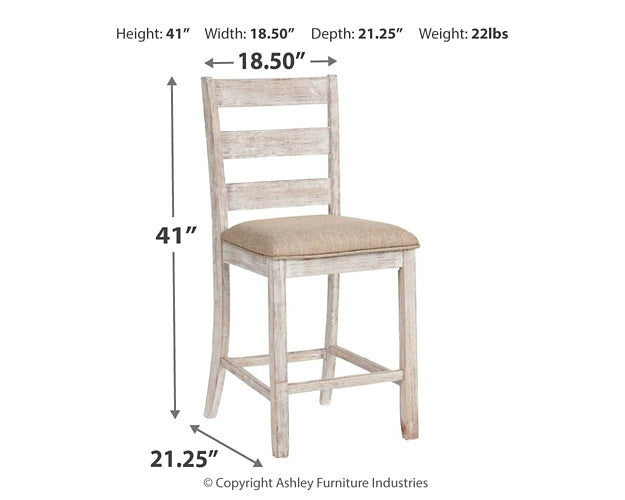 Skempton Counter Height Dining Table and 4 Barstools Milwaukee Furniture of Chicago - Furniture Store in Chicago Serving Humbolt Park, Roscoe Village, Avondale, & Homan Square