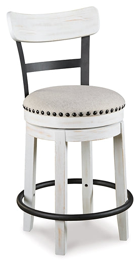 Valebeck Counter Height Dining Table and 4 Barstools Milwaukee Furniture of Chicago - Furniture Store in Chicago Serving Humbolt Park, Roscoe Village, Avondale, & Homan Square