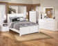 Bostwick Shoals Queen Panel Bed with Mirrored Dresser and Chest Milwaukee Furniture of Chicago - Furniture Store in Chicago Serving Humbolt Park, Roscoe Village, Avondale, & Homan Square