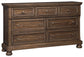 Flynnter Queen Panel Bed with 2 Storage Drawers with Dresser Milwaukee Furniture of Chicago - Furniture Store in Chicago Serving Humbolt Park, Roscoe Village, Avondale, & Homan Square