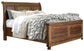 Flynnter King Panel Bed with 2 Storage Drawers with Mirrored Dresser, Chest and Nightstand Milwaukee Furniture of Chicago - Furniture Store in Chicago Serving Humbolt Park, Roscoe Village, Avondale, & Homan Square