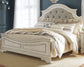 Realyn California King Upholstered Panel Bed with Dresser Milwaukee Furniture of Chicago - Furniture Store in Chicago Serving Humbolt Park, Roscoe Village, Avondale, & Homan Square