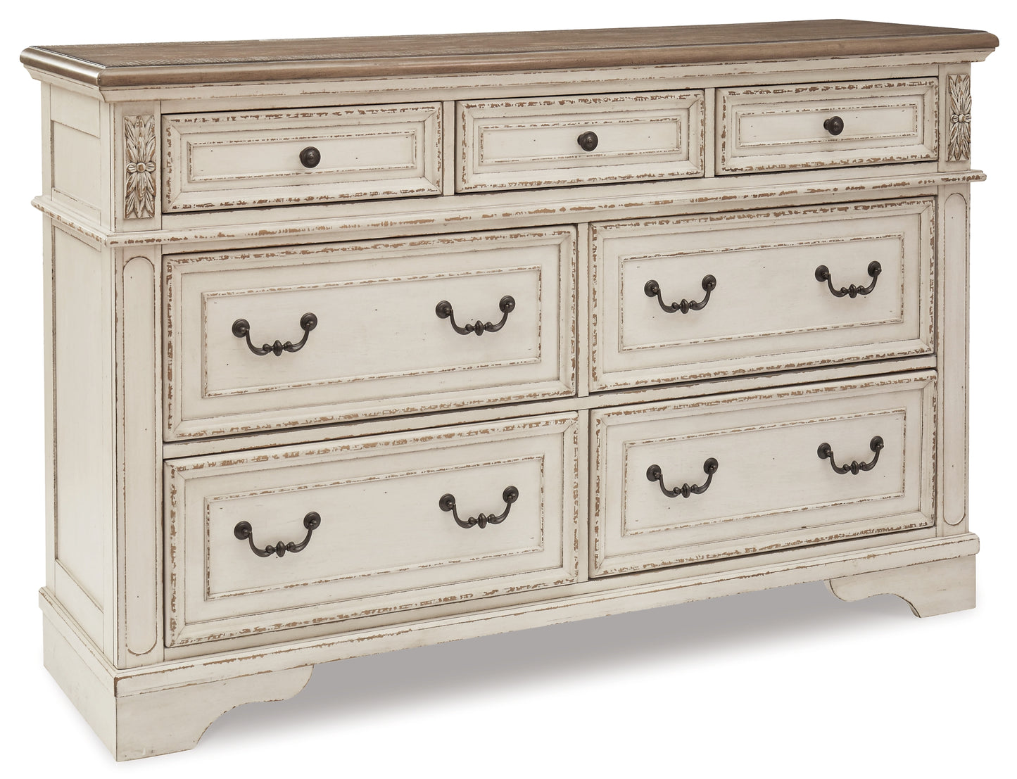 Realyn California King Upholstered Panel Bed with Dresser Milwaukee Furniture of Chicago - Furniture Store in Chicago Serving Humbolt Park, Roscoe Village, Avondale, & Homan Square