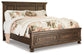 Flynnter California King Panel Bed with 2 Storage Drawers with Mirrored Dresser, Chest and Nightstand Milwaukee Furniture of Chicago - Furniture Store in Chicago Serving Humbolt Park, Roscoe Village, Avondale, & Homan Square