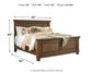 Flynnter Queen Panel Bed with Mirrored Dresser Milwaukee Furniture of Chicago - Furniture Store in Chicago Serving Humbolt Park, Roscoe Village, Avondale, & Homan Square