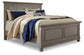 Lettner King Panel Bed with Dresser Milwaukee Furniture of Chicago - Furniture Store in Chicago Serving Humbolt Park, Roscoe Village, Avondale, & Homan Square