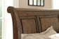 Flynnter Queen Sleigh Bed with 2 Storage Drawers with Mirrored Dresser Milwaukee Furniture of Chicago - Furniture Store in Chicago Serving Humbolt Park, Roscoe Village, Avondale, & Homan Square