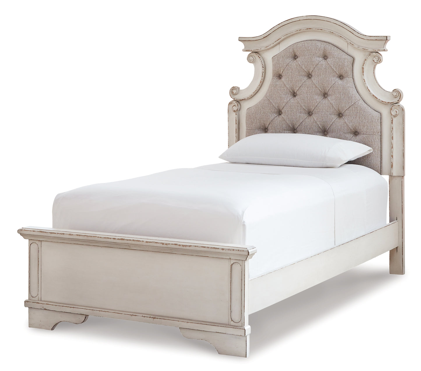 Realyn Twin Panel Bed with Dresser Milwaukee Furniture of Chicago - Furniture Store in Chicago Serving Humbolt Park, Roscoe Village, Avondale, & Homan Square