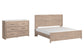 Senniberg King Panel Bed with Dresser Milwaukee Furniture of Chicago - Furniture Store in Chicago Serving Humbolt Park, Roscoe Village, Avondale, & Homan Square