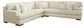 Zada 3-Piece Sectional with Ottoman Milwaukee Furniture of Chicago - Furniture Store in Chicago Serving Humbolt Park, Roscoe Village, Avondale, & Homan Square