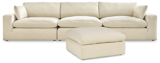 Elyza 3-Piece Sectional with Ottoman Milwaukee Furniture of Chicago - Furniture Store in Chicago Serving Humbolt Park, Roscoe Village, Avondale, & Homan Square