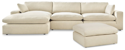 Elyza 3-Piece Sectional with Ottoman Milwaukee Furniture of Chicago - Furniture Store in Chicago Serving Humbolt Park, Roscoe Village, Avondale, & Homan Square