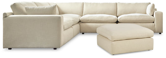 Elyza 5-Piece Sectional with Ottoman Milwaukee Furniture of Chicago - Furniture Store in Chicago Serving Humbolt Park, Roscoe Village, Avondale, & Homan Square