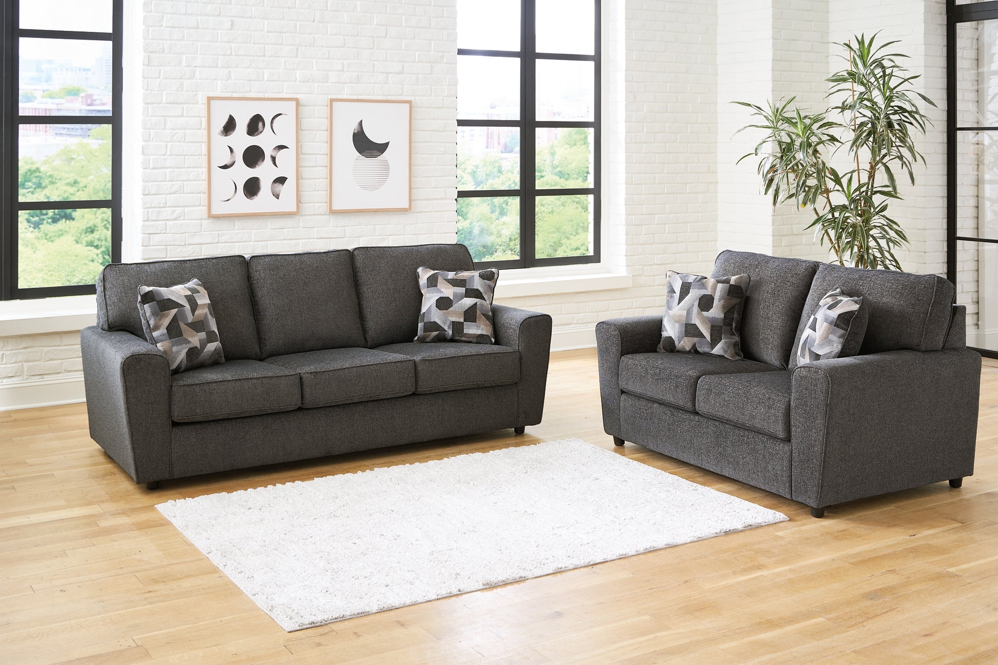 Cascilla Sofa, Loveseat, Chair and Ottoman Milwaukee Furniture of Chicago - Furniture Store in Chicago Serving Humbolt Park, Roscoe Village, Avondale, & Homan Square